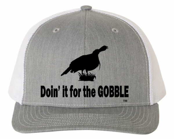 Doin'it for the GOBBLE grey White