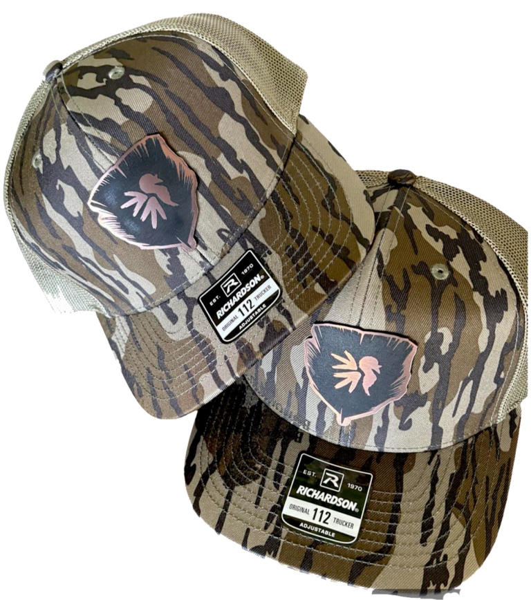 NWTF Logo Richardson 112 Mossy Oak Camo – Water's Edge Branding