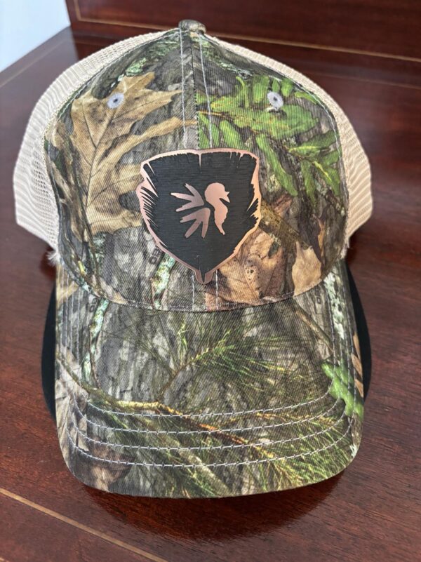 NWTF Logo Richardson 111P Obsession camo – Water's Edge Branding